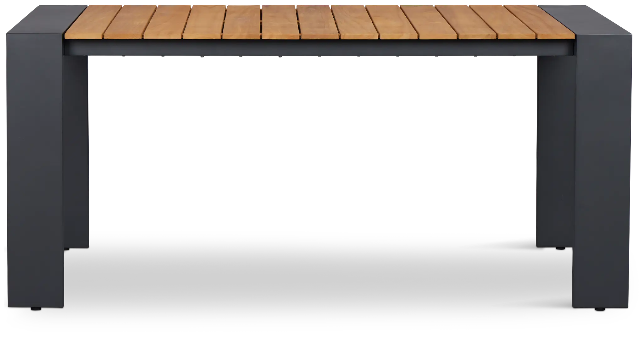 Sunrise Dark Gray Teak 65" Rectangular Table Sunrise Dark Gray Teak 65" Rectangular Table