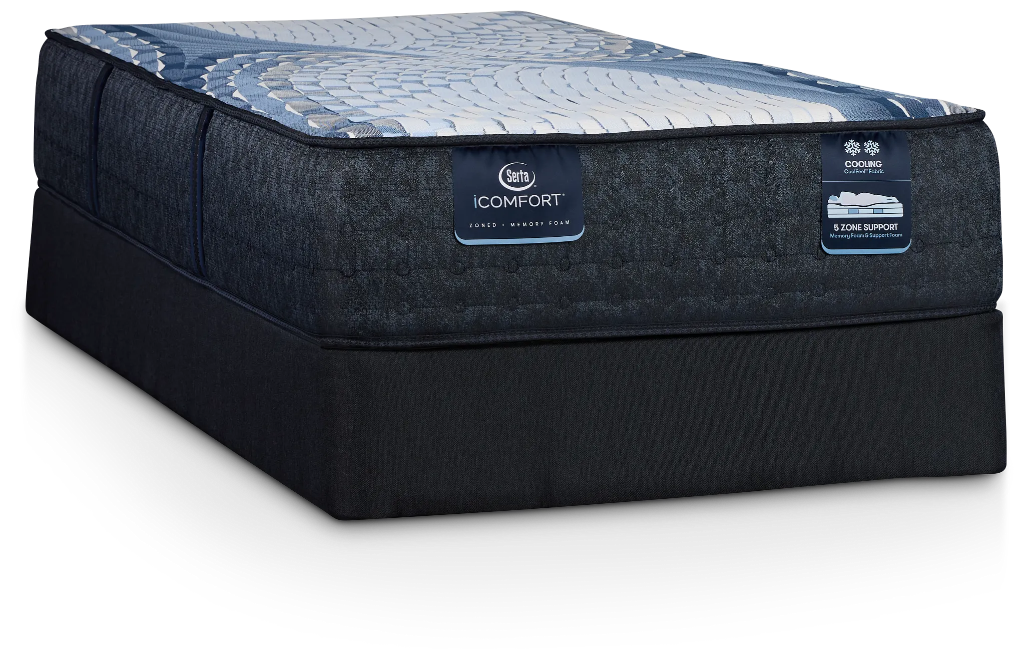 Serta Icomfort Aveda Plush Mattress Set