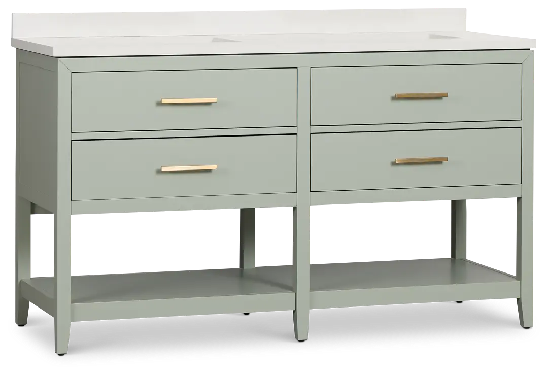 Alden Green 60" Double Bathroom Vanity Alden Green 60" Double Bathroom Vanity