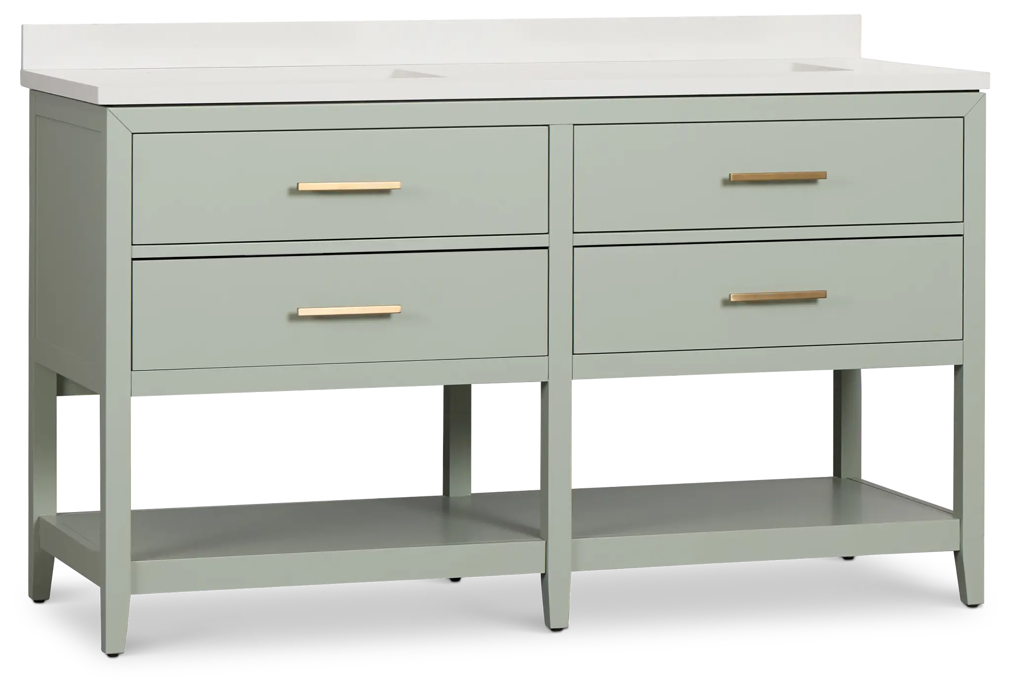 Alden Green 60" Double Bathroom Vanity Alden Green 60" Double Bathroom Vanity