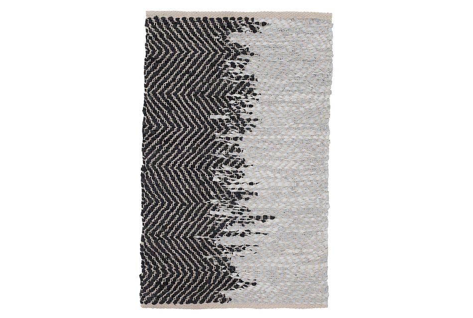 Massi Dark Gray 2x3 Area Rug