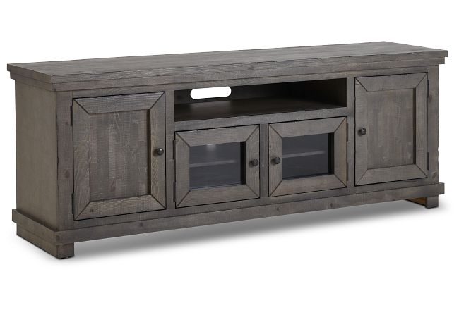 Willow Gray 74" Tv Stand