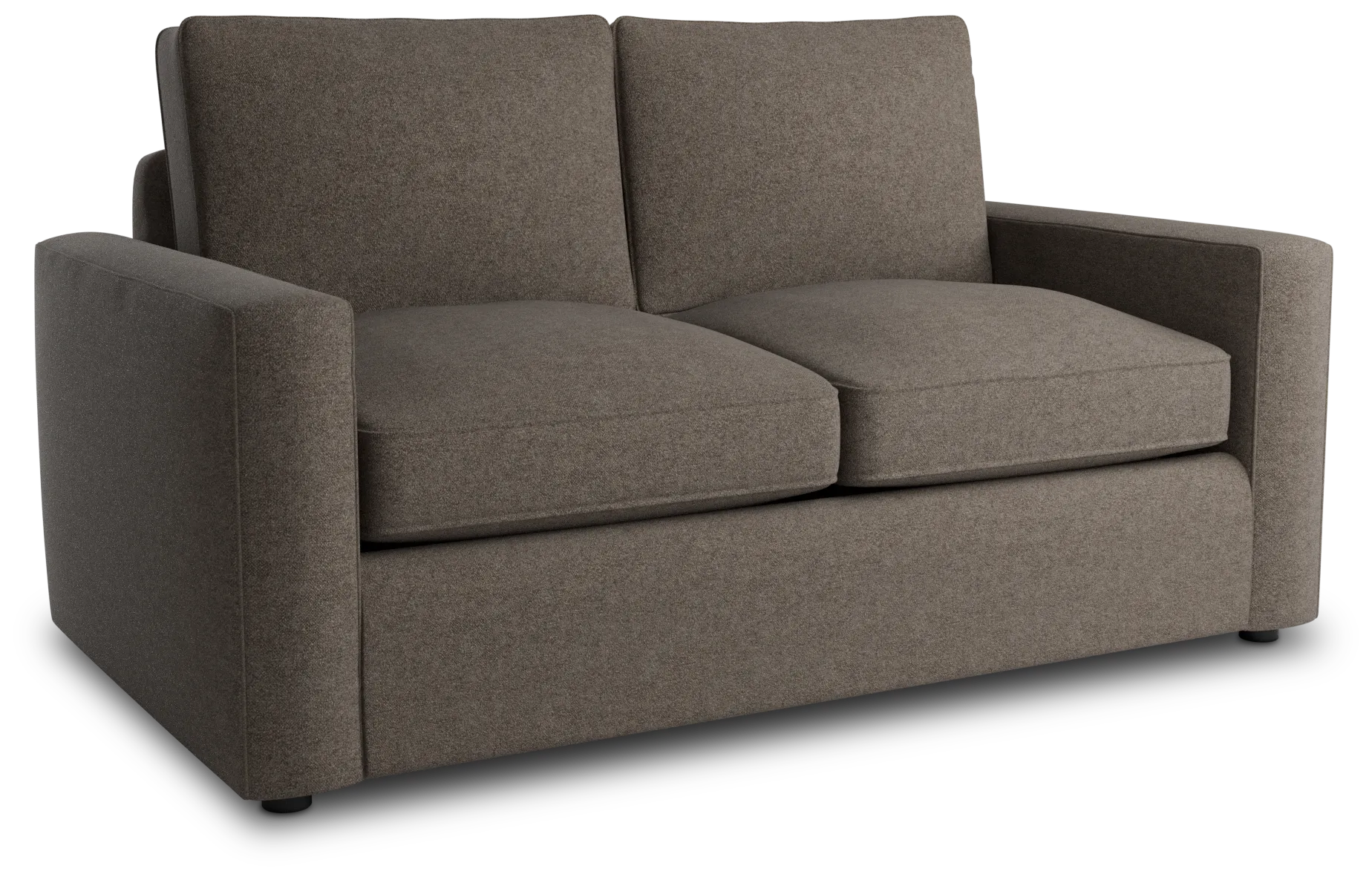 Siesta Elite Brown Fabric Loveseat