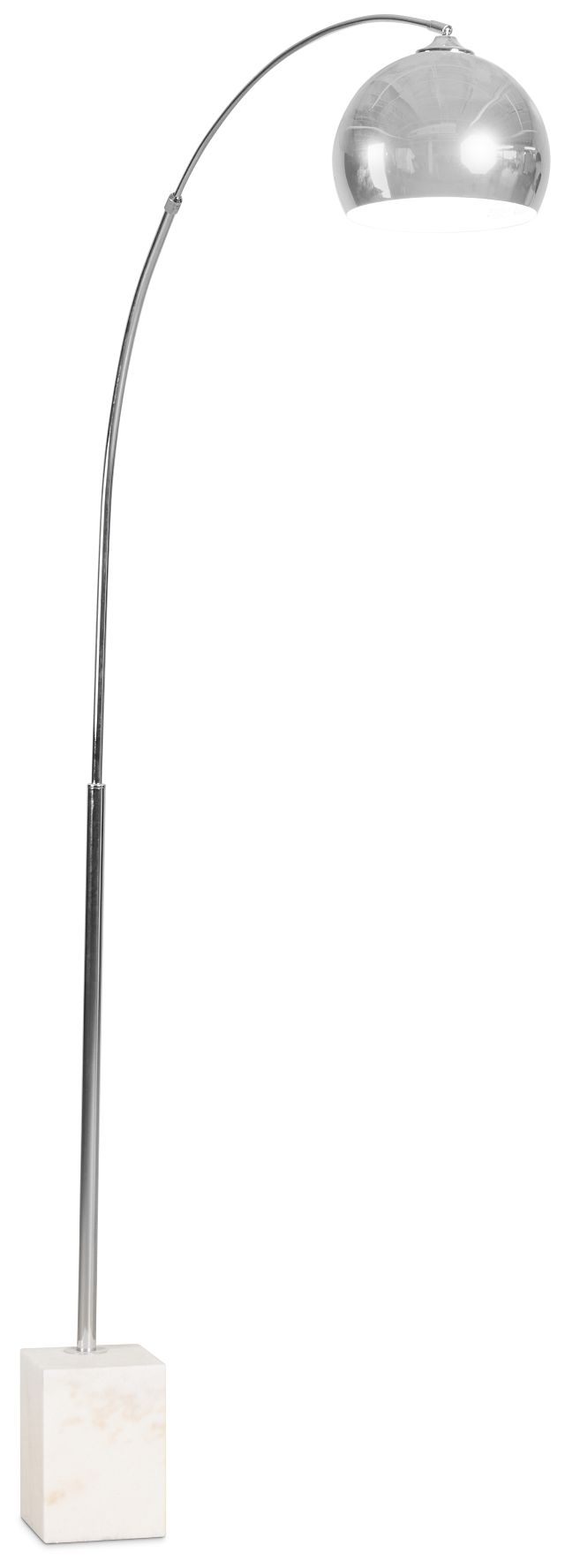 Kadee Silver Arc Floor Lamp