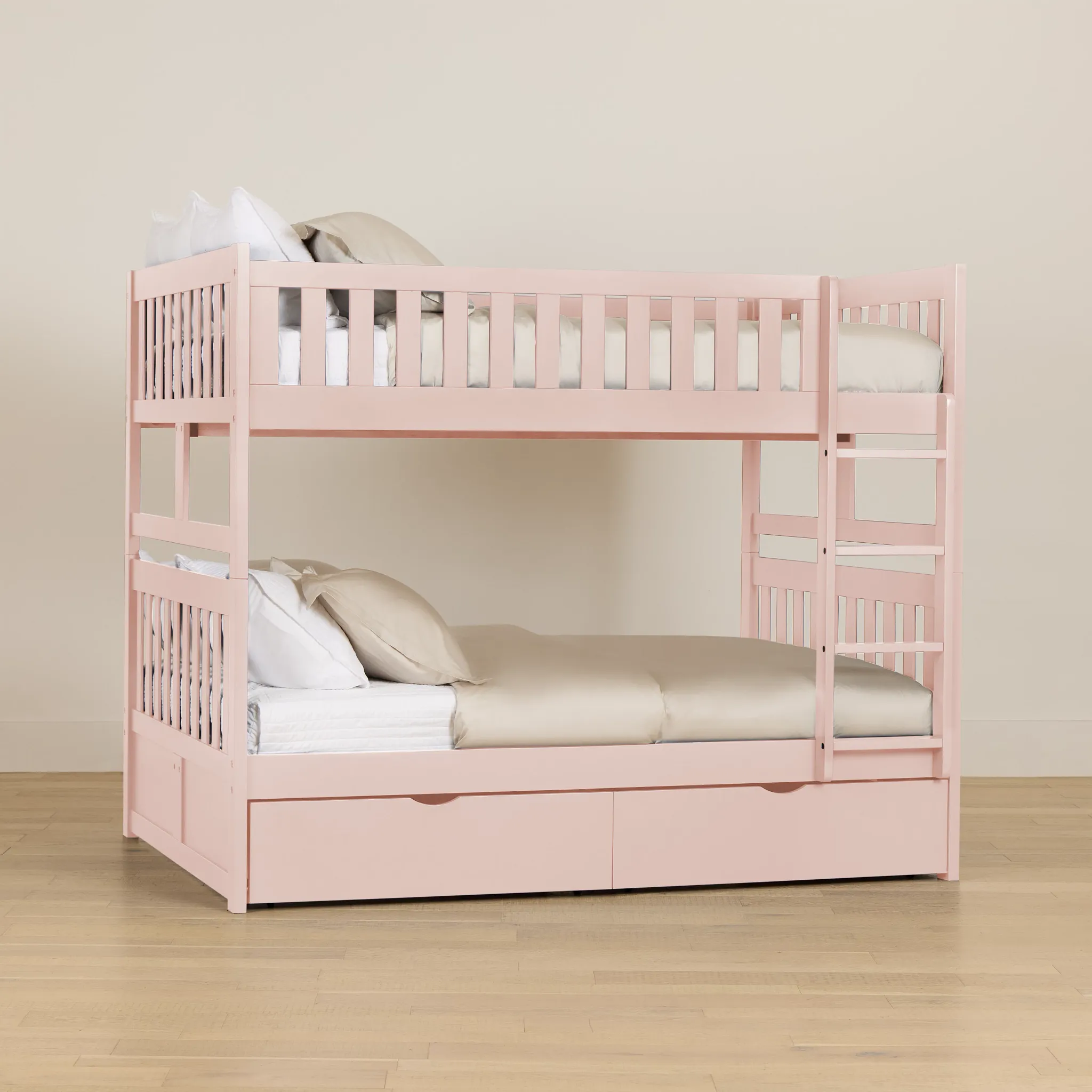 Charleston Pink Storage Bunk Bed