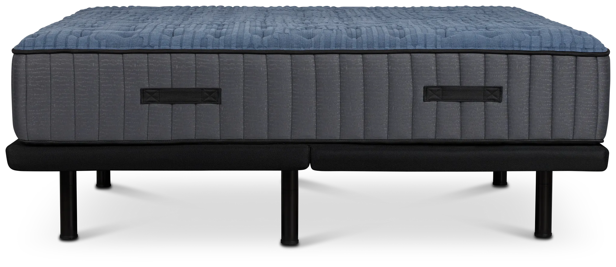 Kevin Charles By Sealy Reserve Lux Firm Deluxe Adjustable Mattress Set