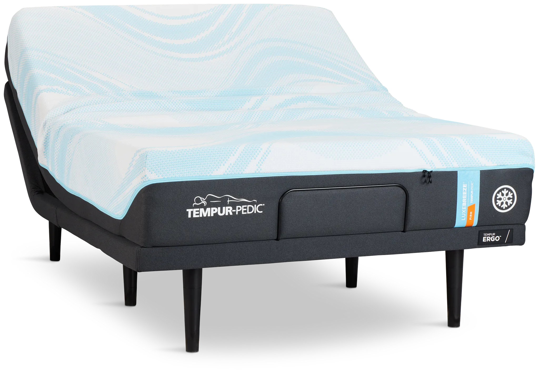Tempur-pedic Tempur-luxebreeze Firm Ergo 3.0 Adjustable Mattress Set