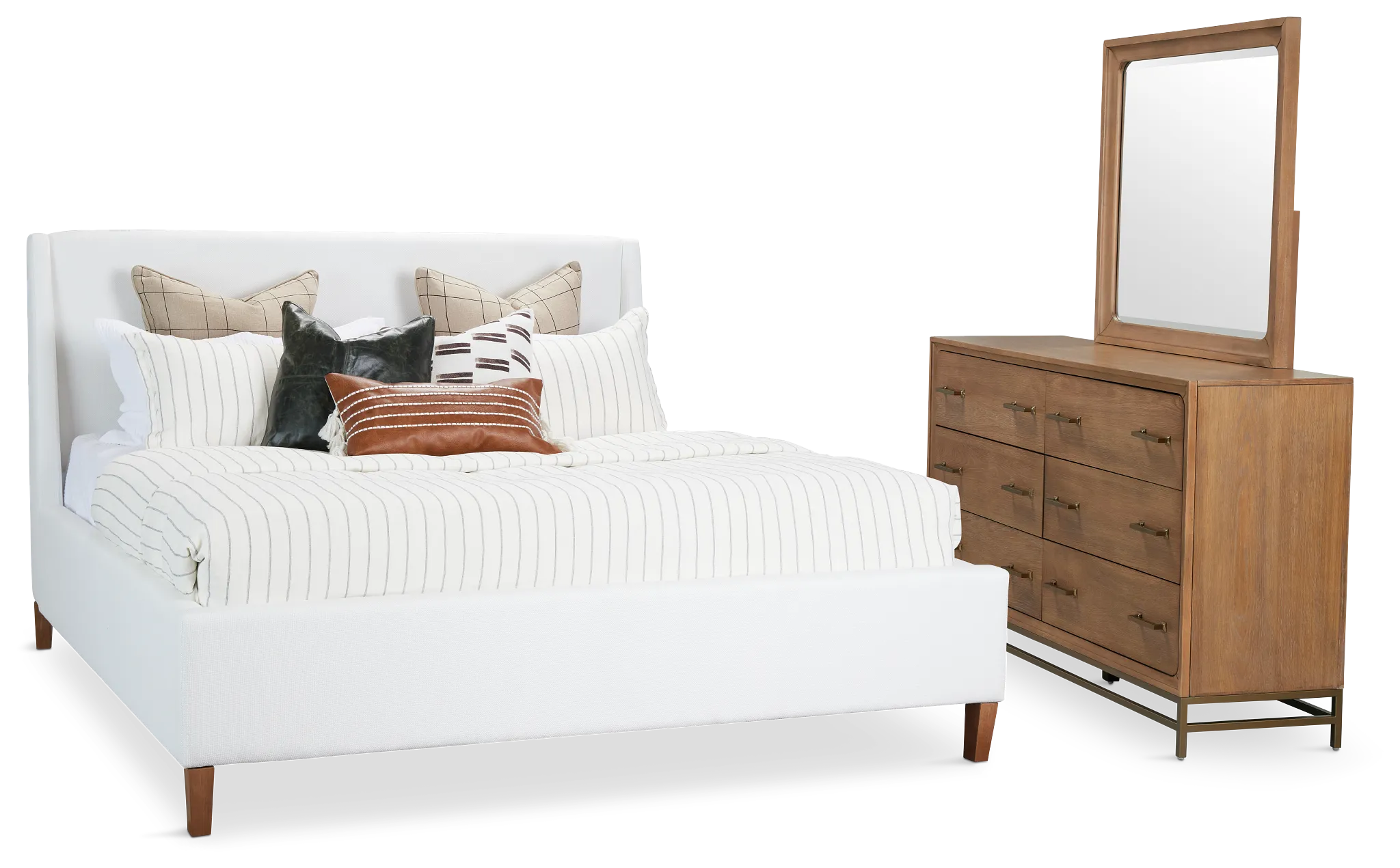 Provo White Uph Panel Bedroom