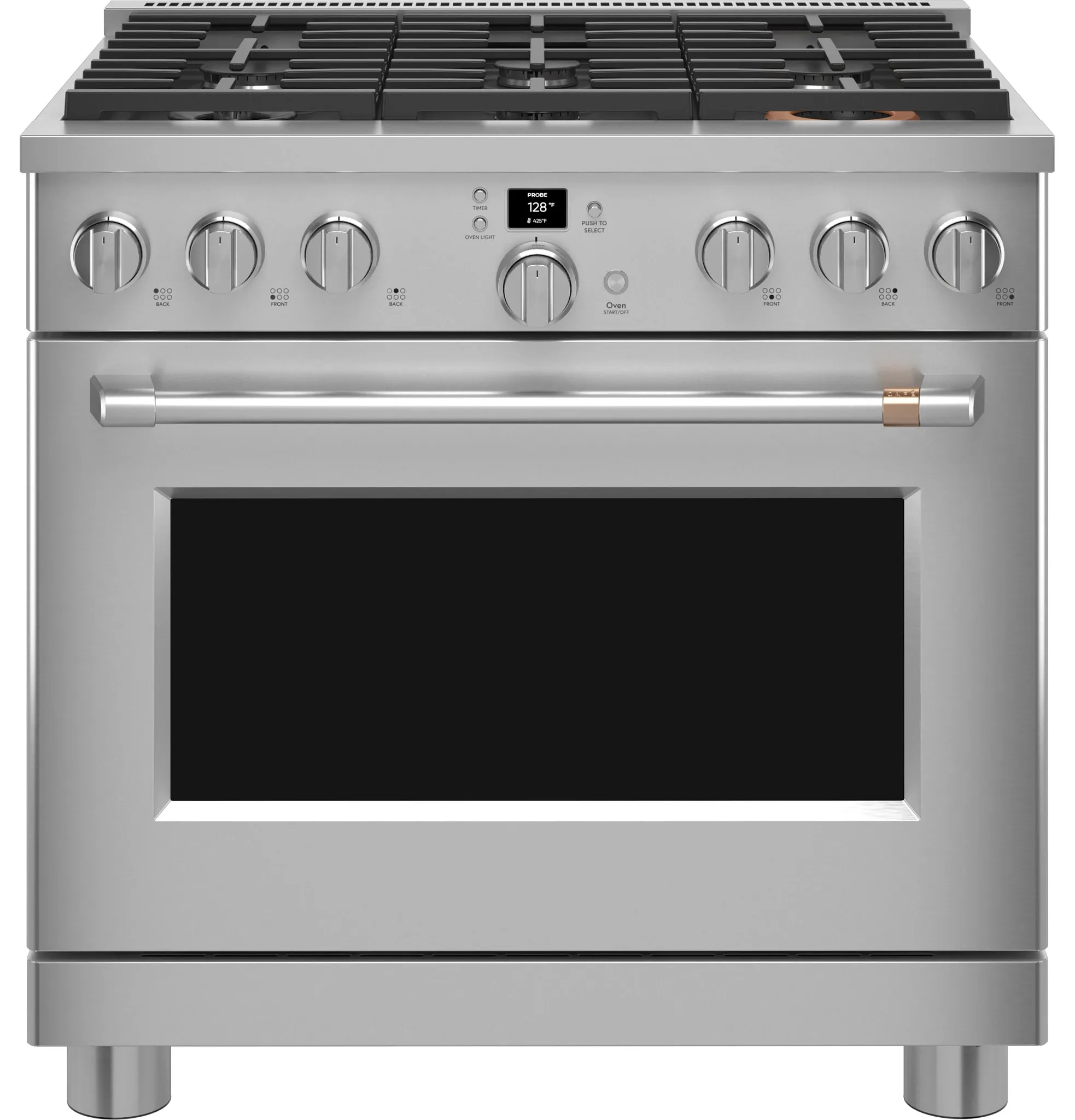 Cafe 366 Series Stainless Steel 36" Gas Range