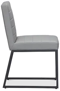 Geneva Gray Upholstered Side Chair