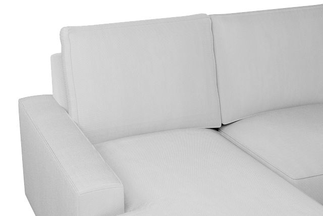 Edgewater Delray White Medium Left Chaise Sectional (4)
