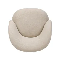Four Hands Corin Taupe Fabric Swivel Accent Chair