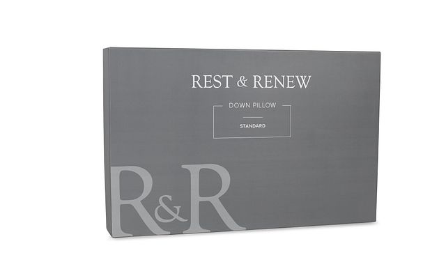 Rest & Renew Down 30% Stomach Sleeper Pillow