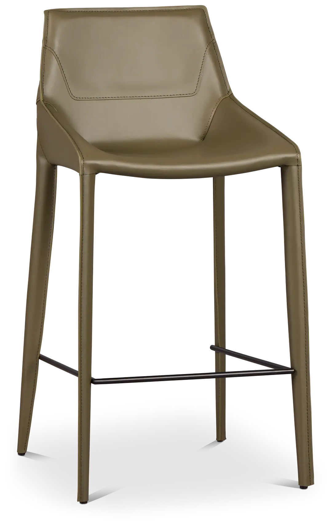 Wayne Dark Green 27" Upholstered Barstool Wayne Dark Green 27" Upholstered Barstool