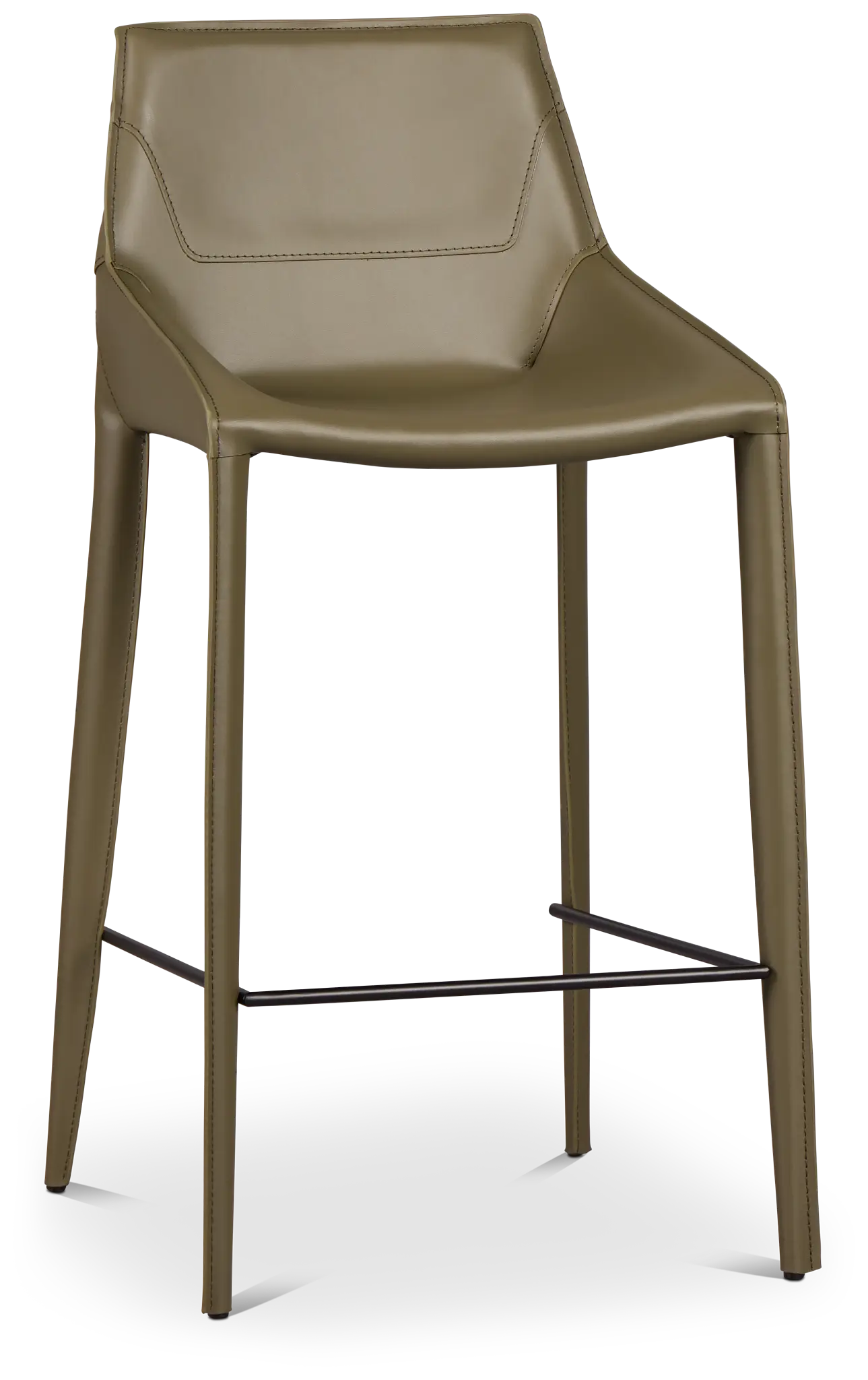 Wayne Dark Green 27" Upholstered Barstool Wayne Dark Green 27" Upholstered Barstool