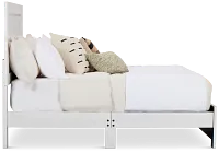 Ollie White Panel Bed