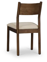 Rochester Dark Tone Upholstered Side Chair