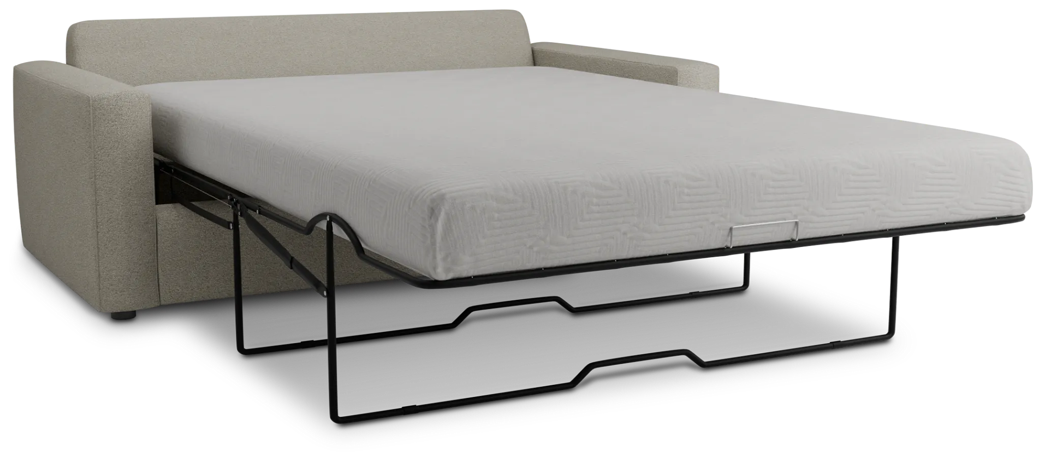 Siesta Elite Gray Fabric Cooling Memory Foam Sleeper