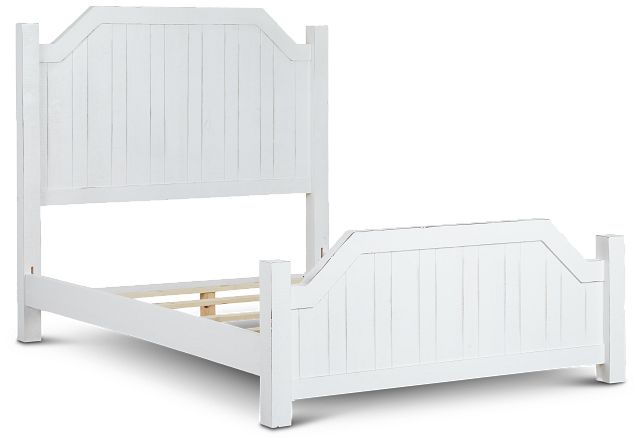 Elmhurst White Panel Bed (3)