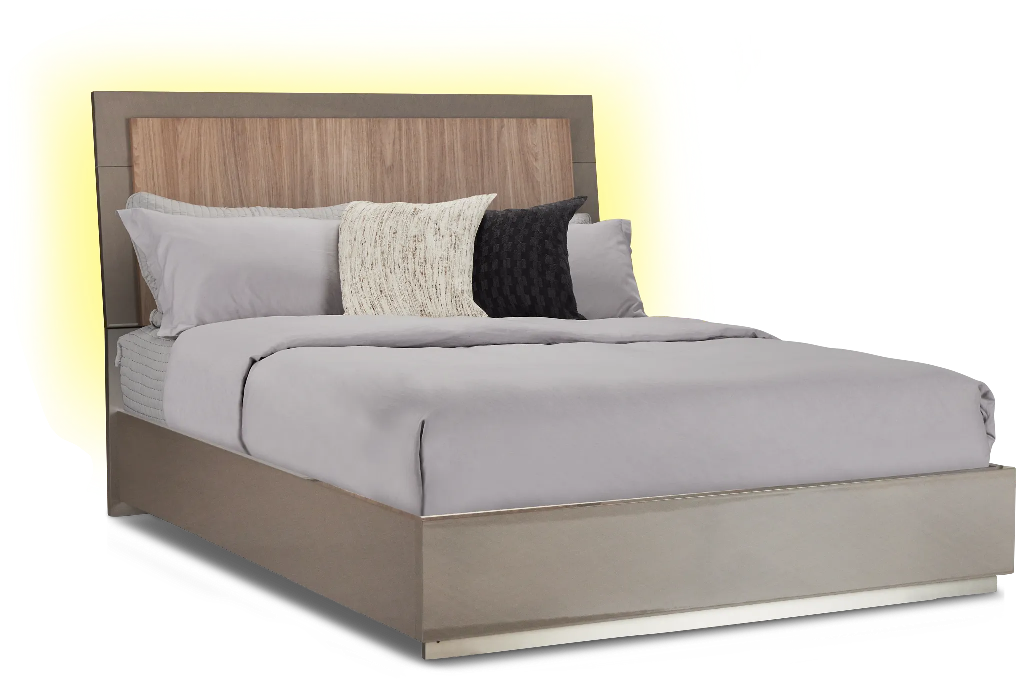 Palermo Two-tone Platform Bed