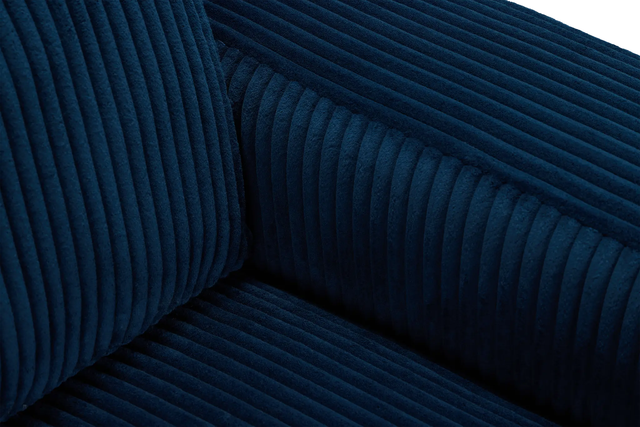 Charlie Dark Blue Fabric Loveseat Charlie Dark Blue Fabric Loveseat