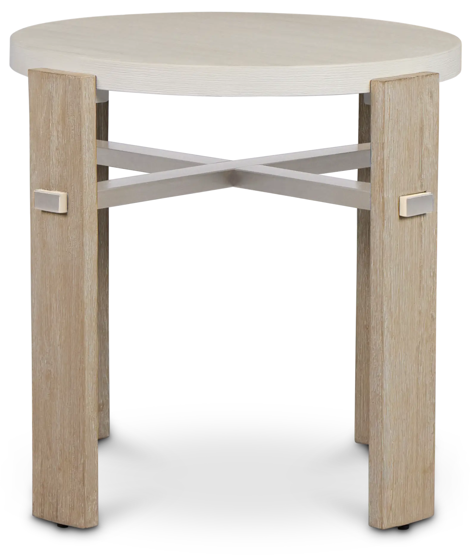 Miramar Light Tone Round End Table Miramar Light Tone Round End Table