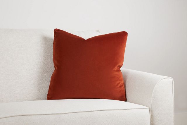 Reign Orange 20" Accent Pillow