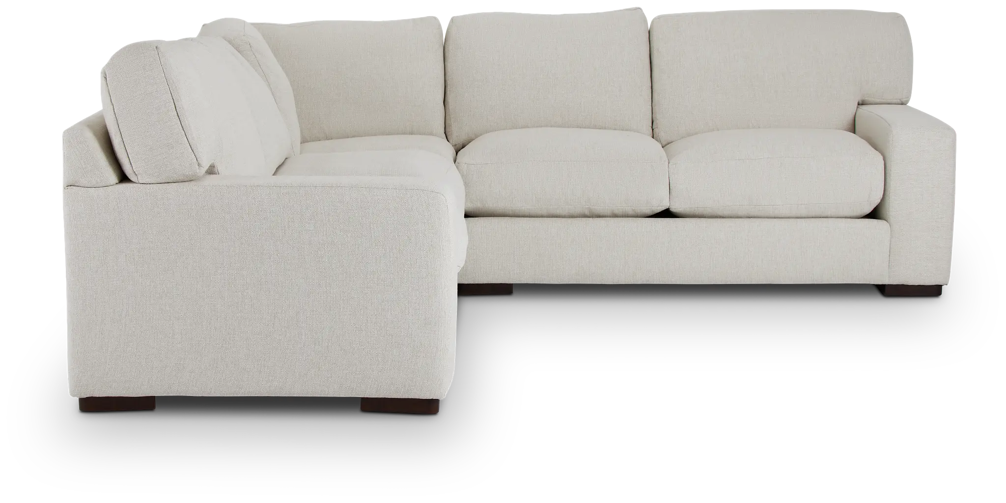 Veronica White Down Small Two-arm Sectional Veronica White Down Small Two-arm Sectional