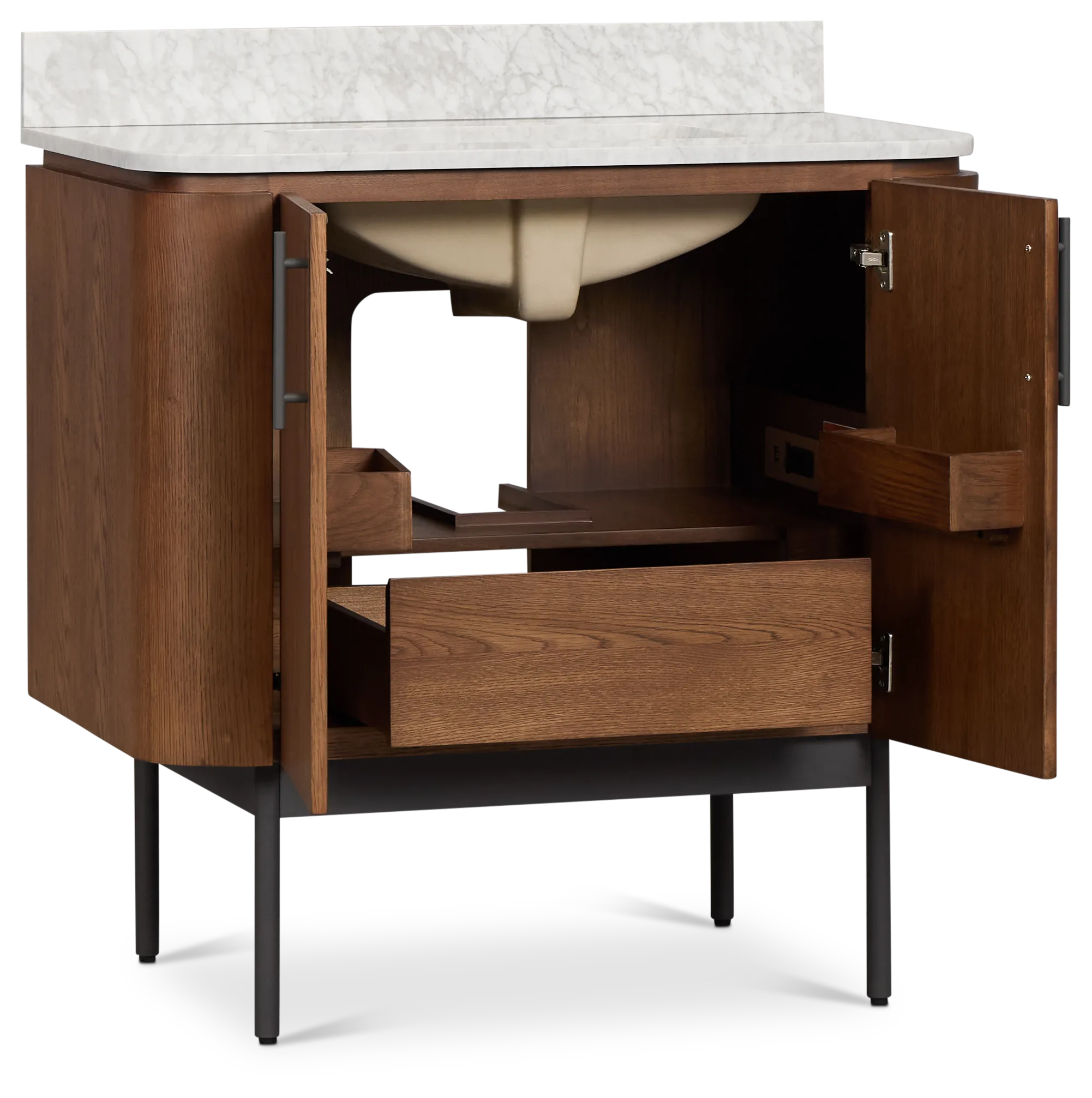 Nomad Mid Tone 36" Single Bathroom Vanity
