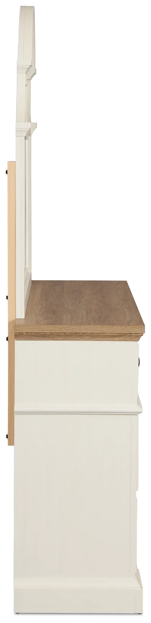 Charlotte Two-tone Dresser & Mirror