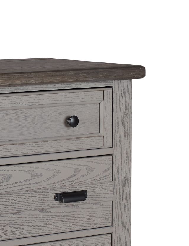 Bungalow Two-tone 5-drawer Chest