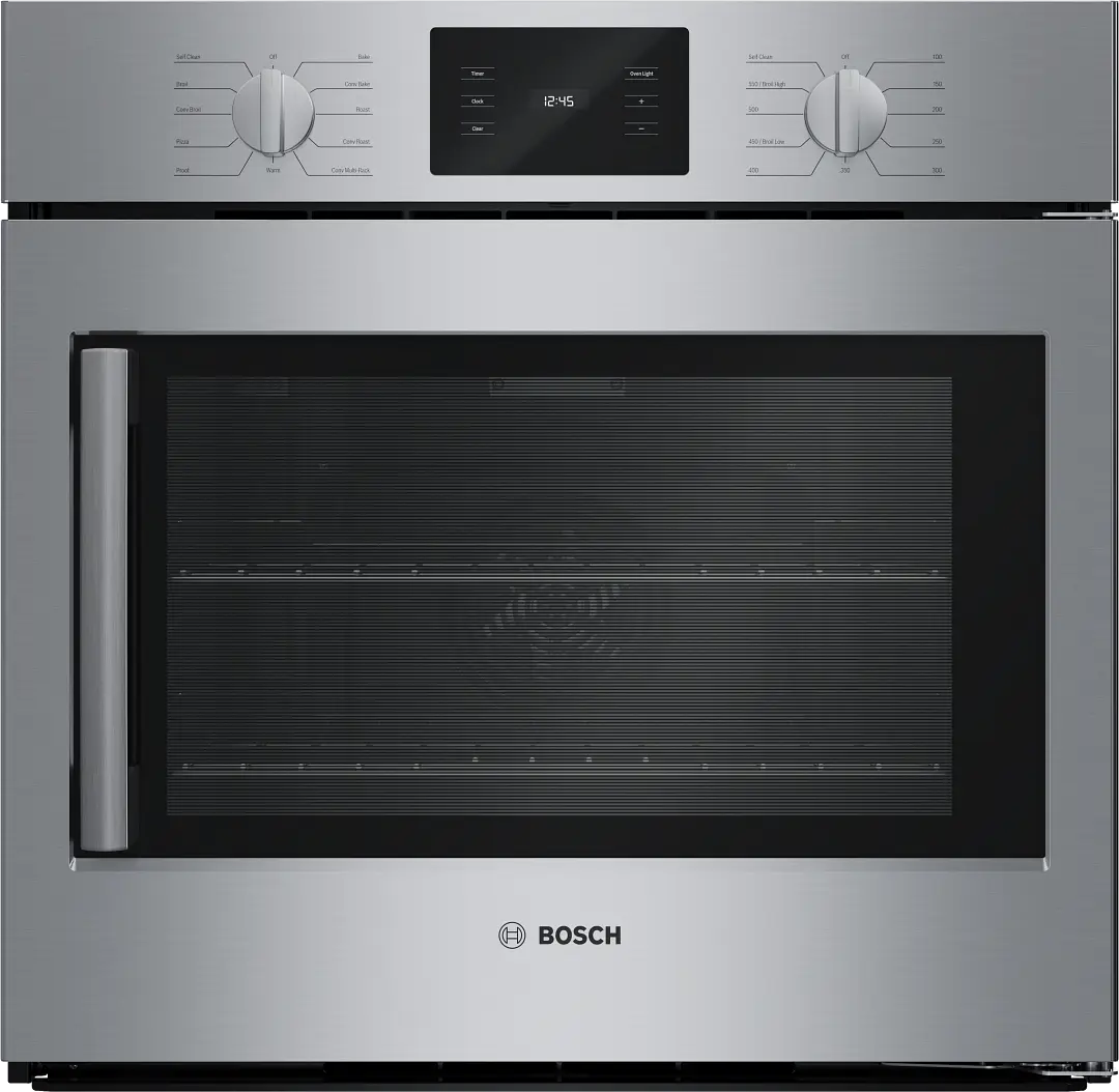 Bosch 500 Series Stainless Steel 30" Single Electric Oven Bosch 500 Series Stainless Steel 30" Single Electric Oven