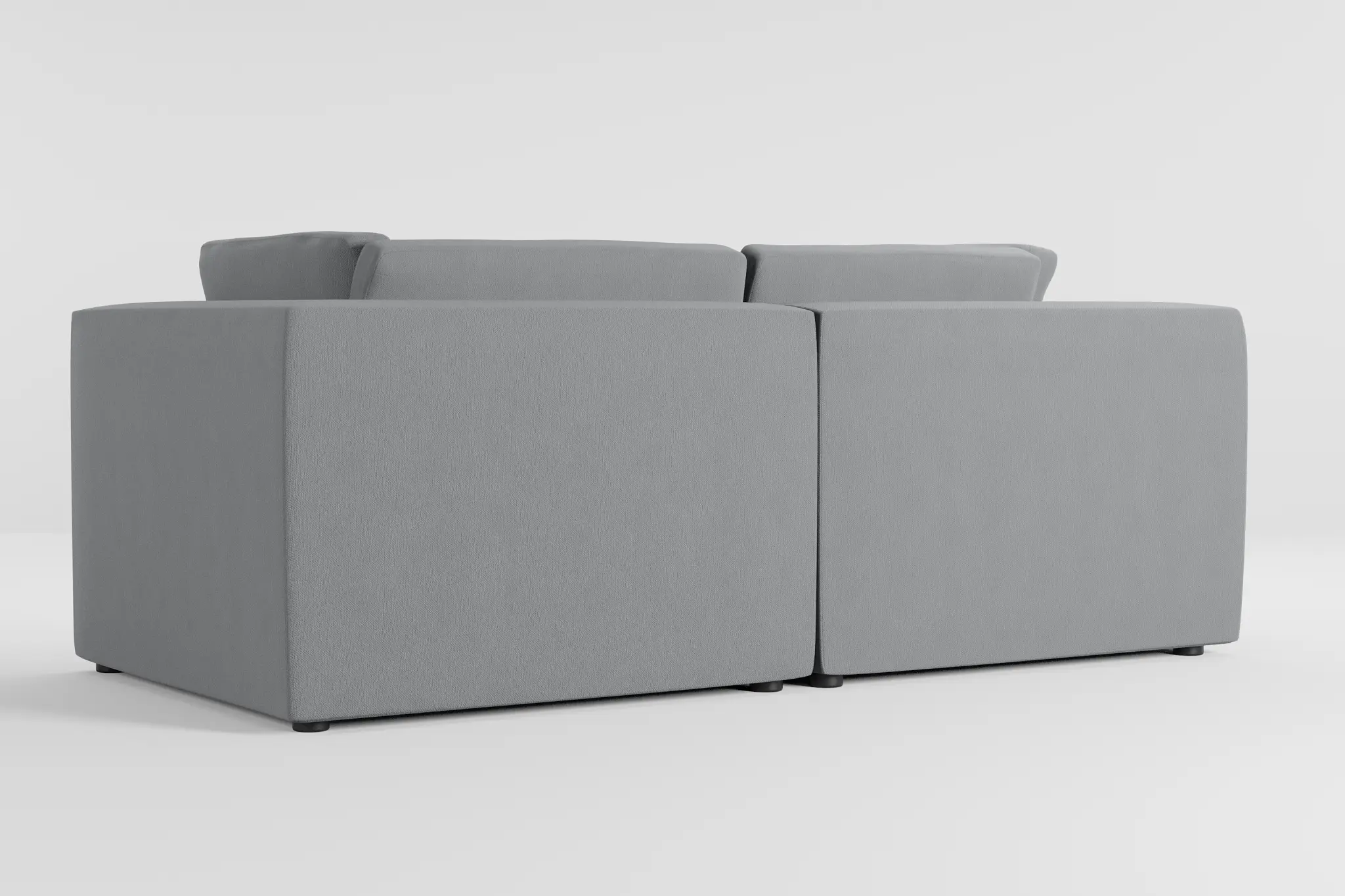 Destin Revenue Beige Fabric 2-piece Modular Sofa Destin Revenue Beige Fabric 2-piece Modular Sofa