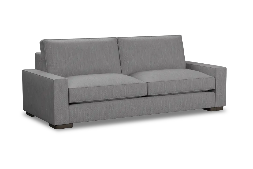 Edgewater Revenue Gray 96" Sofa W/ 2 Cushions Edgewater Revenue Gray 96" Sofa W/ 2 Cushions