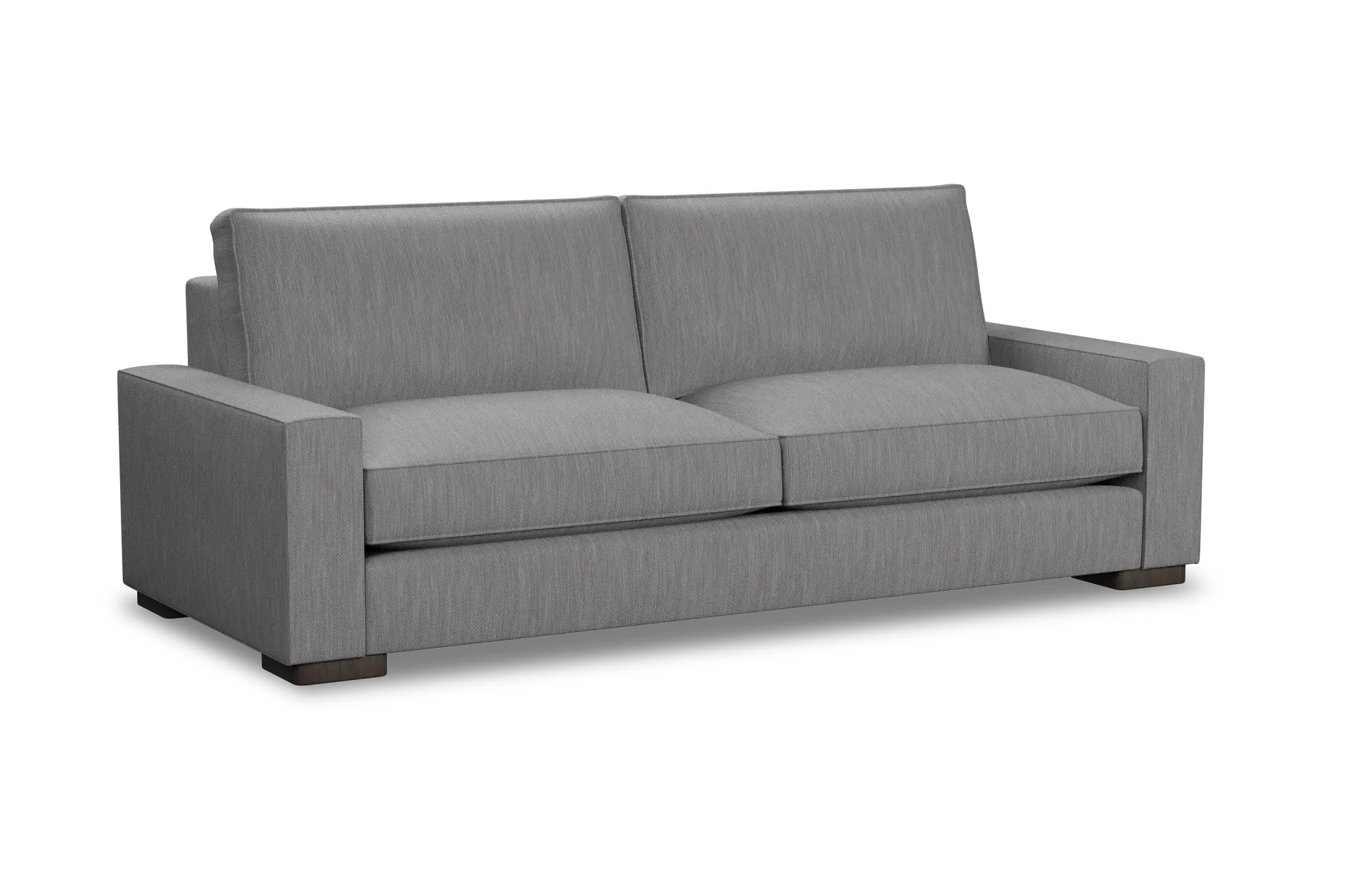 Edgewater Revenue Gray 96" Sofa W/ 2 Cushions Edgewater Revenue Gray 96" Sofa W/ 2 Cushions