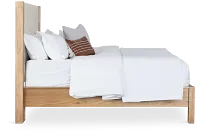 Tahoe Light Tone Uph Panel Bed