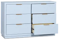 Henry Light Blue Youth Dresser