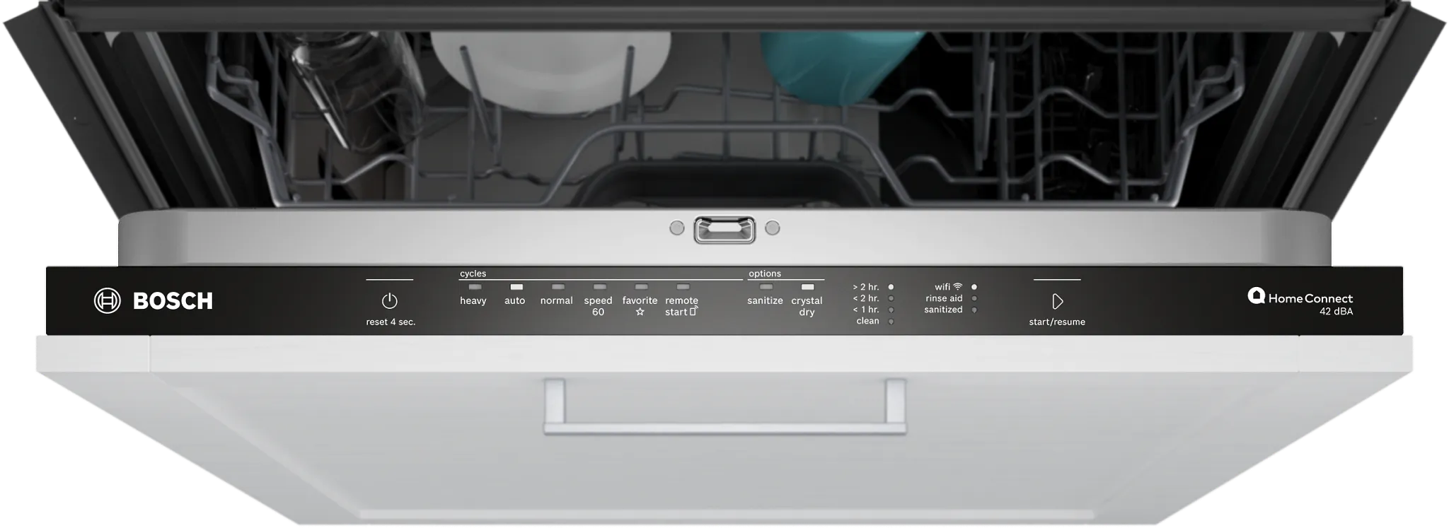 Bosch 800 Series Panel Ready 24" Built In Dishwasher