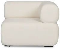 Celeste Light Beige Fabric Wedge
