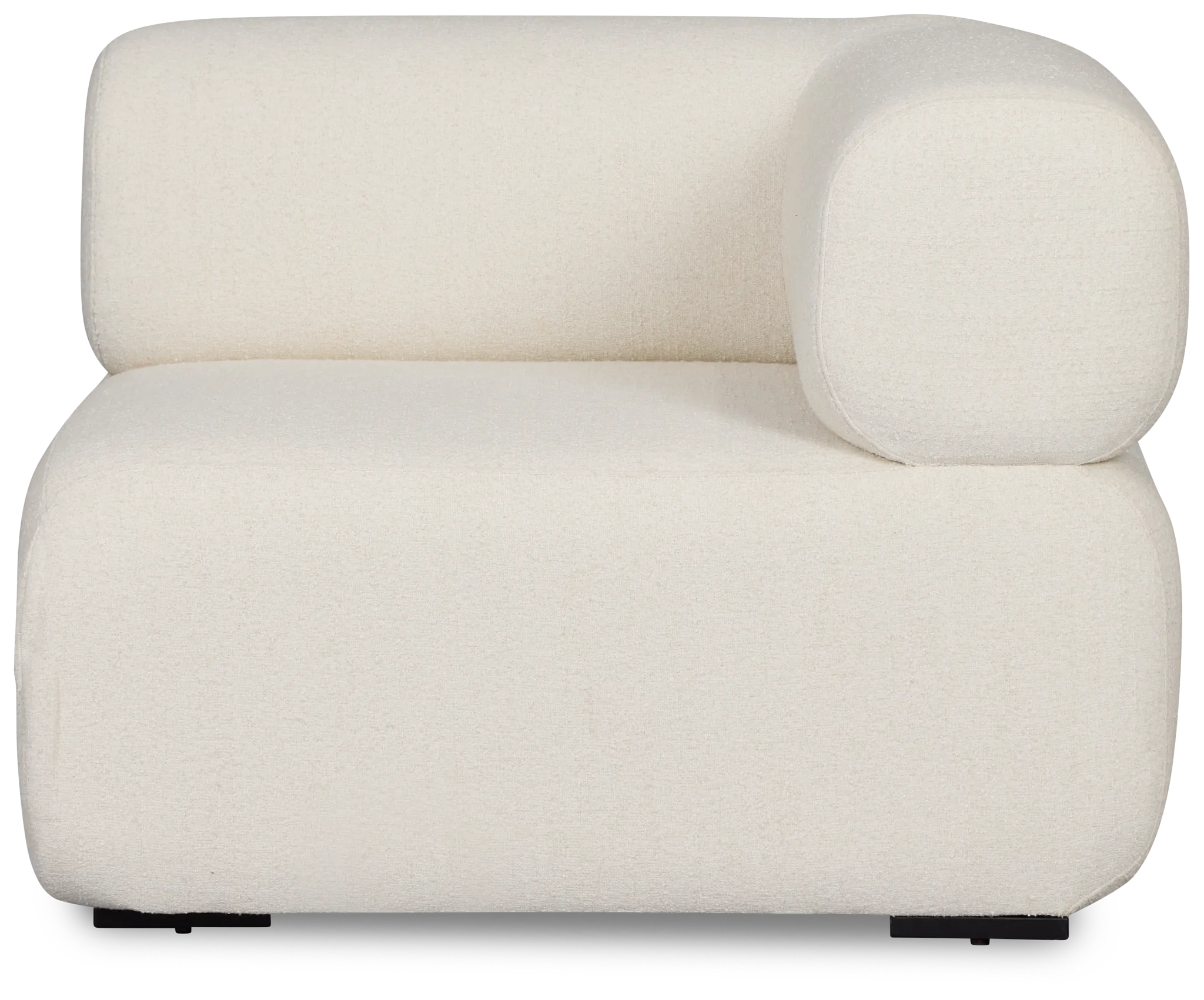 Celeste Light Beige Fabric Wedge