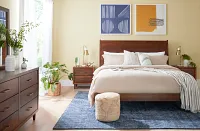 Palmdale Dark Tone Platform Bed