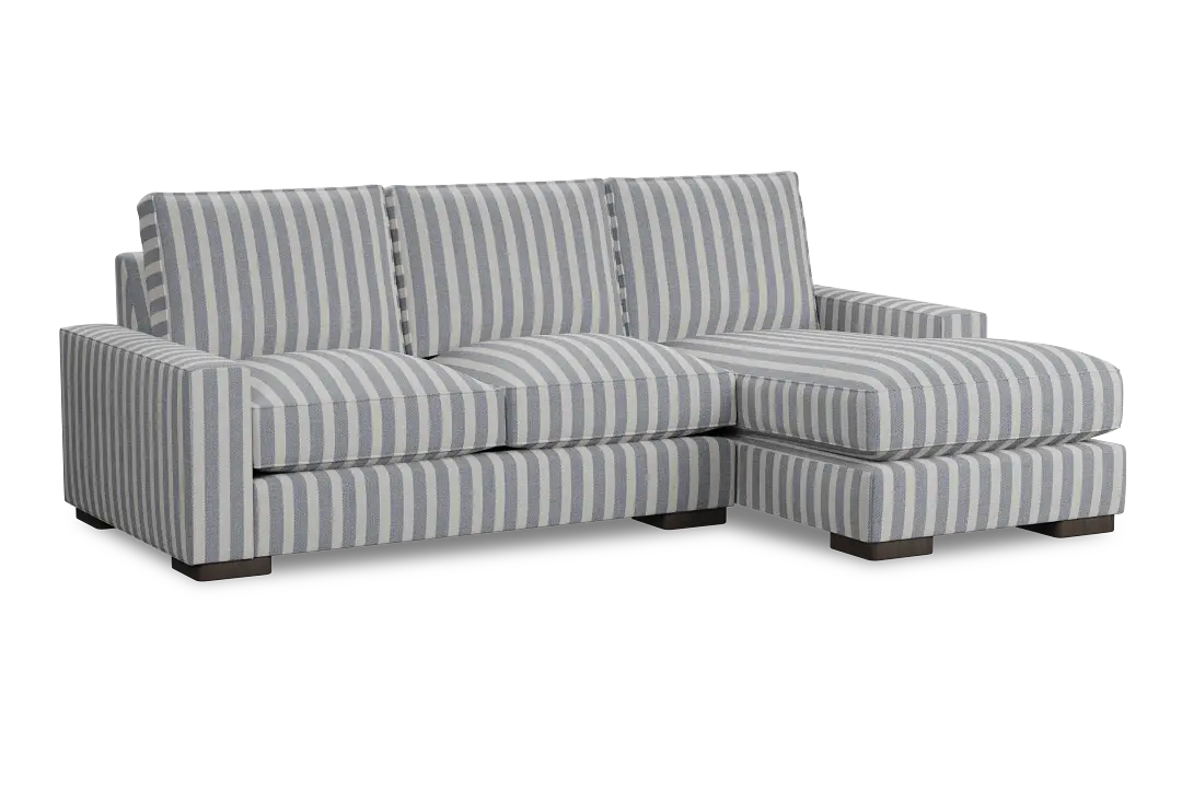 Edgewater Sea Lane Dark Blue Right Chaise Sectional Edgewater Sea Lane Dark Blue Right Chaise Sectional