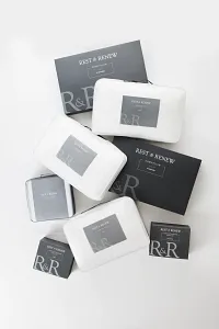 Rest & Renew Linen Blend Ivory Duvet Set