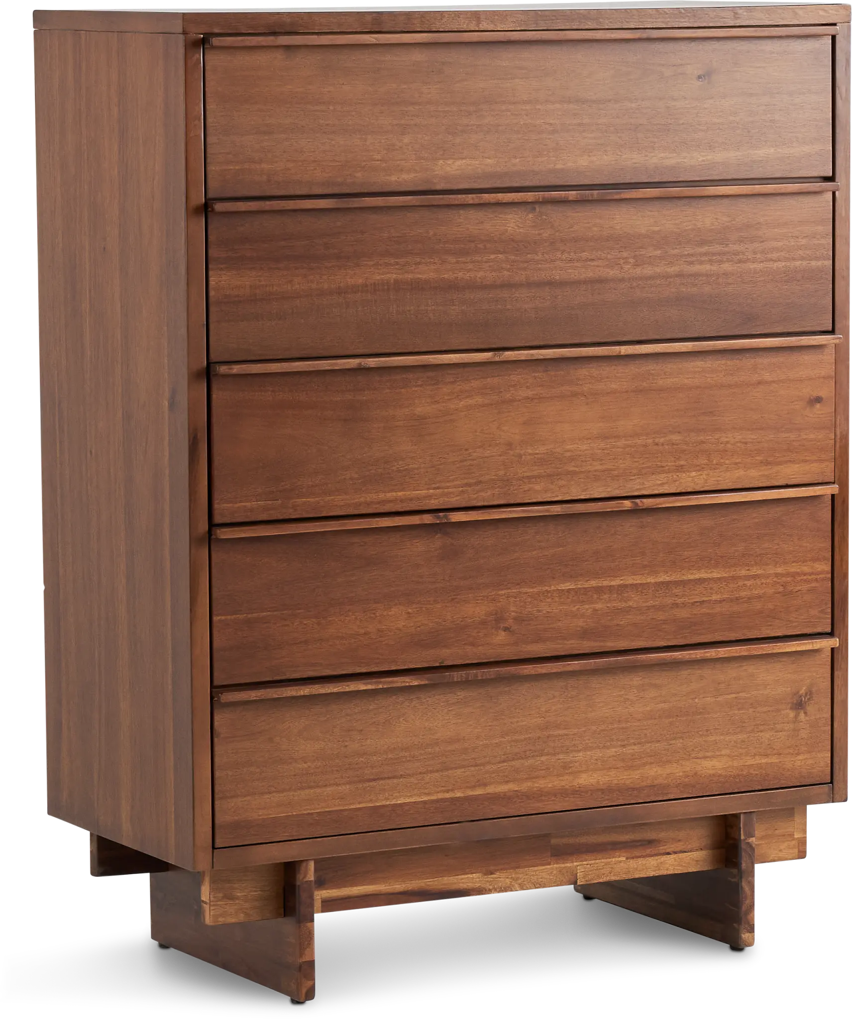 Bowery Dark Tone 5-drawer Chest Bowery Dark Tone 5-drawer Chest