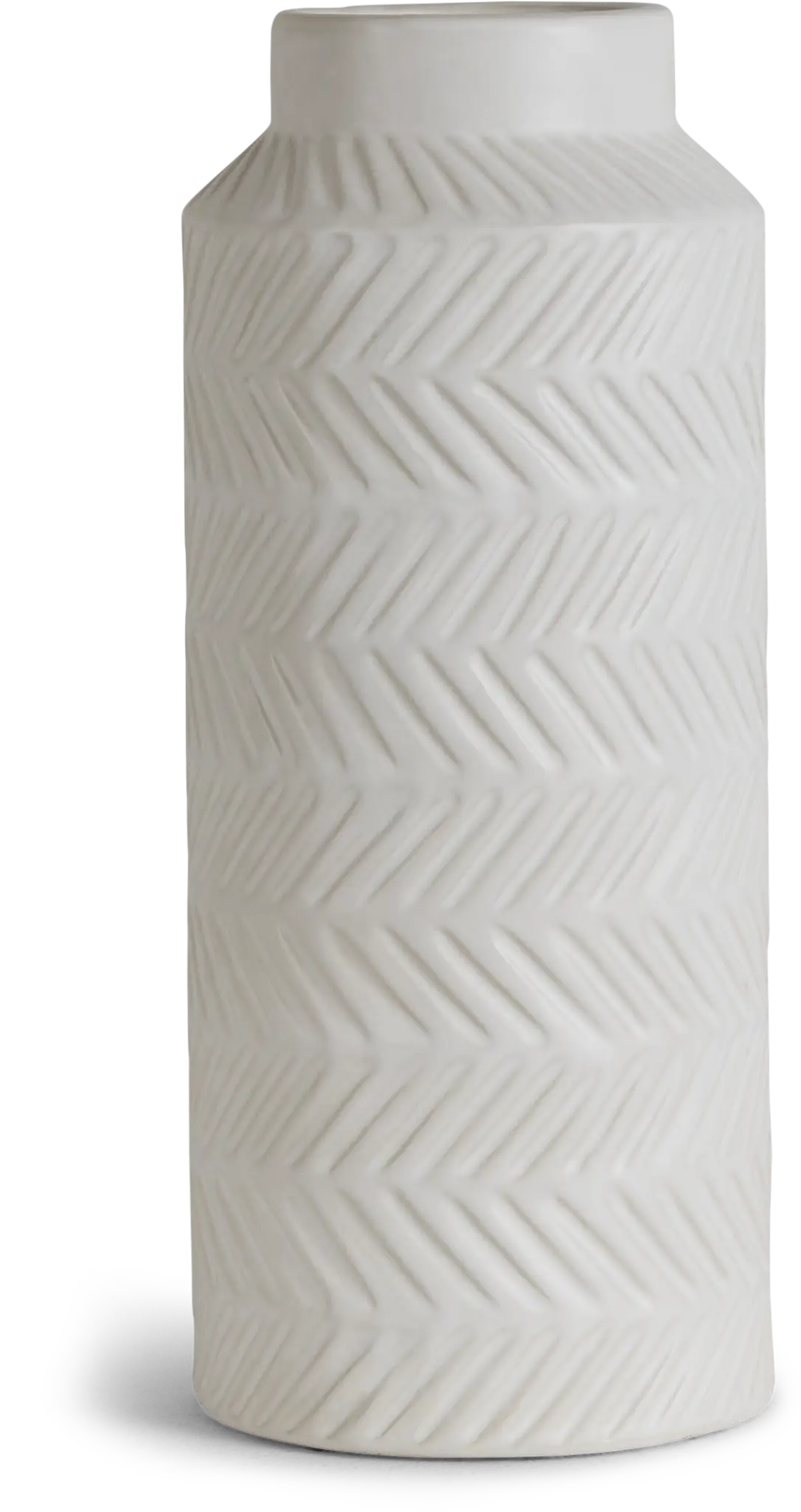 Allie White Large Vase Allie White Large Vase