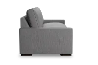 Edgewater Revenue Gray 96" Sofa W/ 3 Cushions