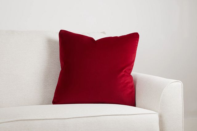 Reign Red 20" Accent Pillow