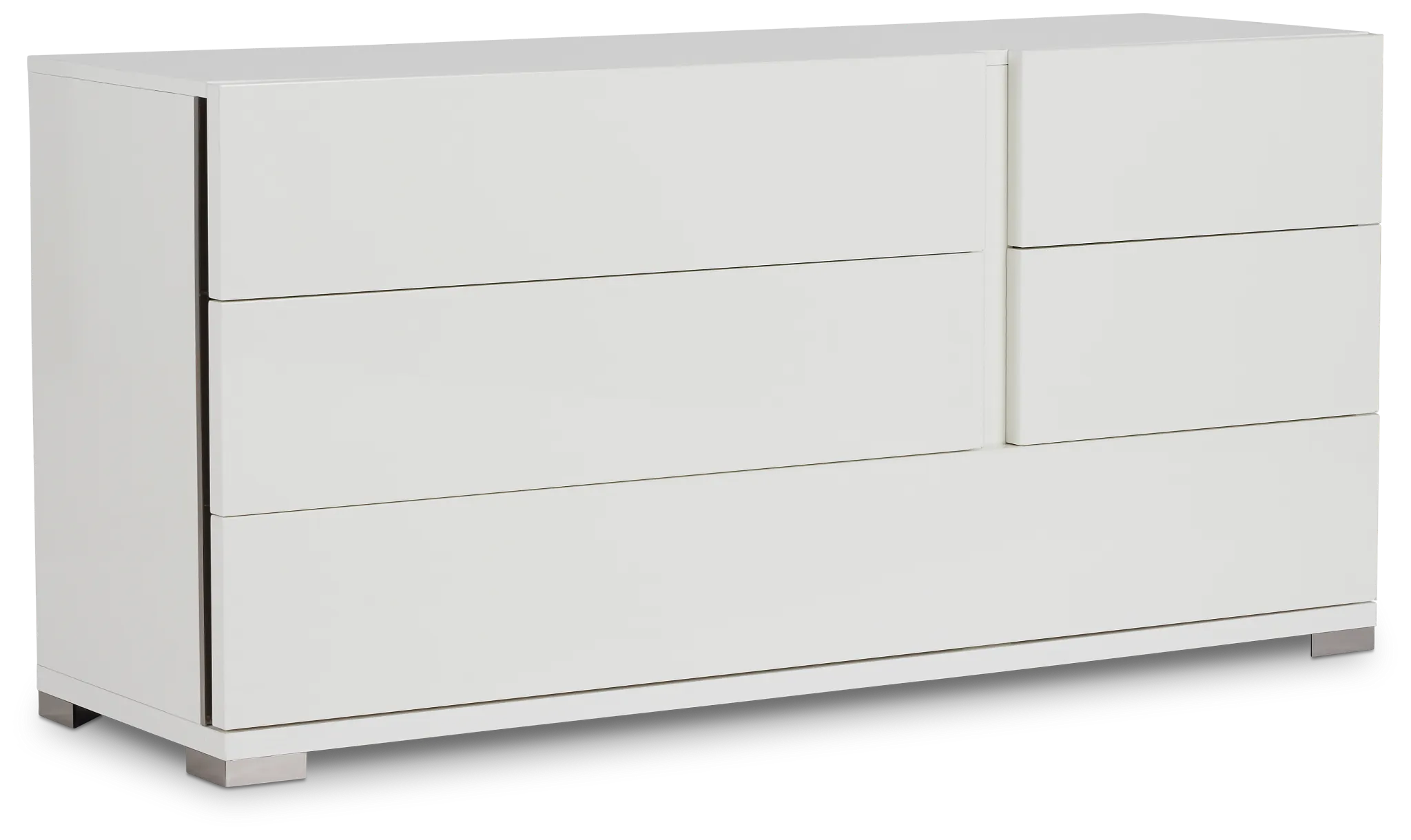 Santino White Dresser