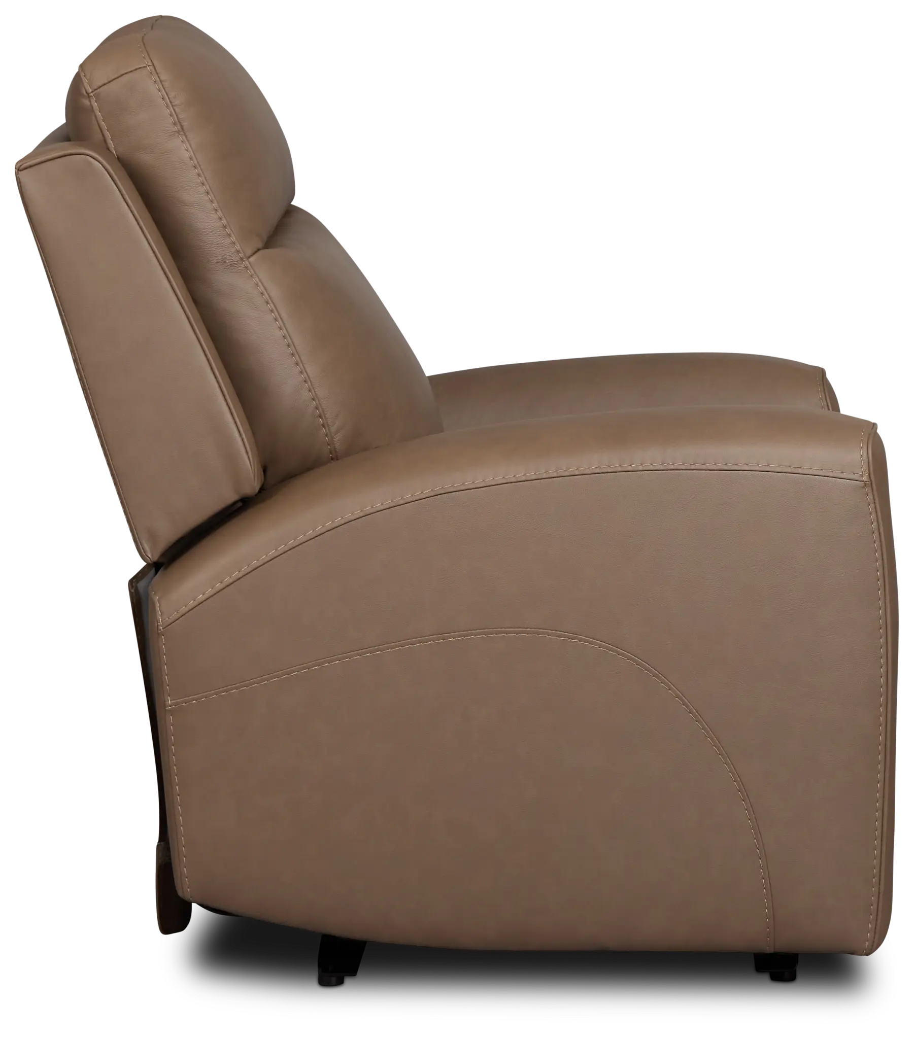 Belmont Dark Brown Lthr/vinyl Power Recliner Belmont Dark Brown Lthr/vinyl Power Recliner