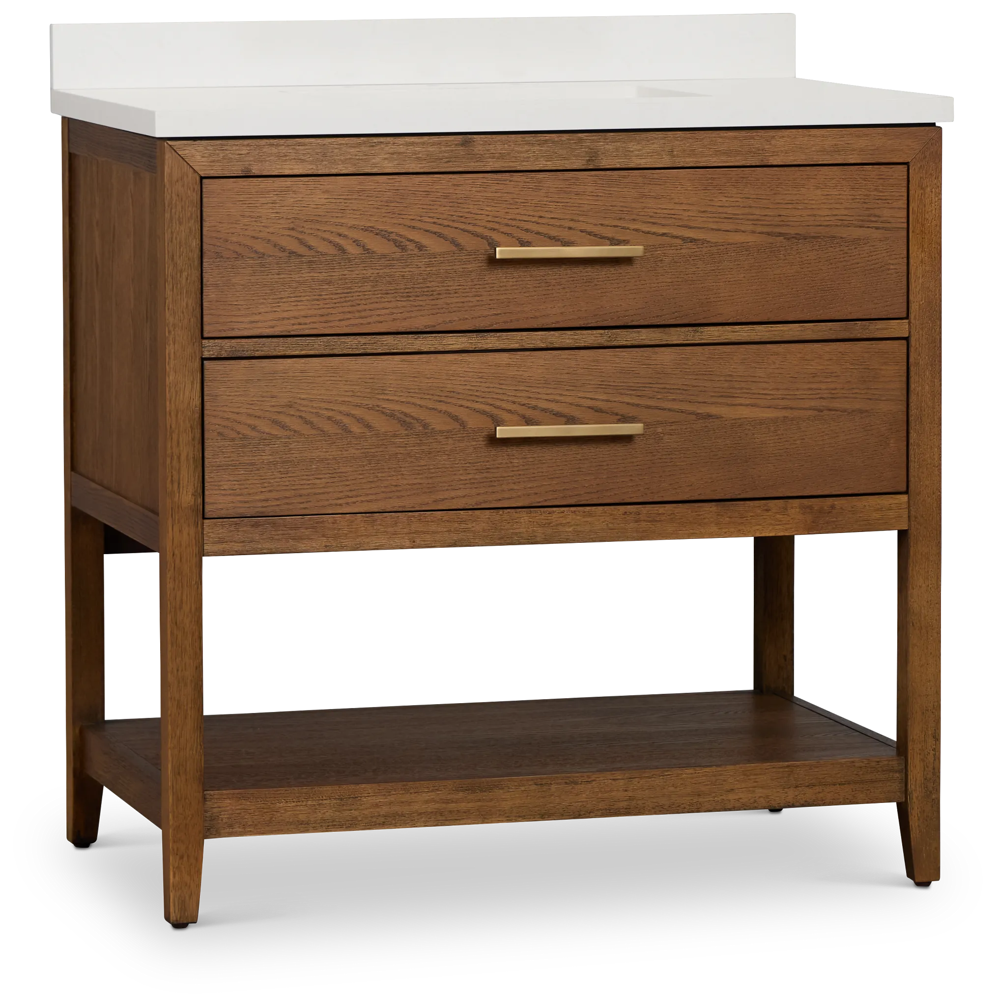 Alden Mid Tone 36" Single Bathroom Vanity